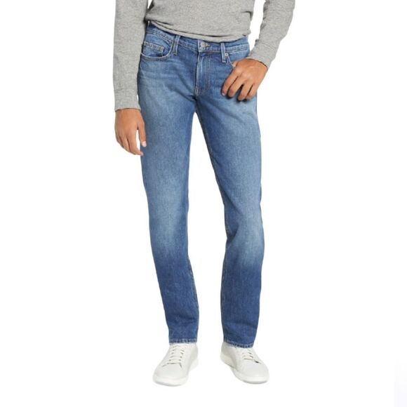 FRAME L'Homme Slim Fit Heritage Jeans in Melvin 139021 sz 33 x 32 - Picture 2 of 16